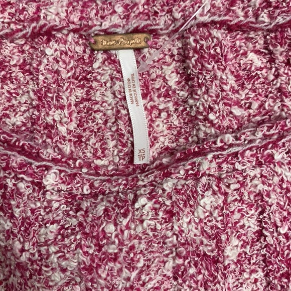 Free People NWOT Good Day Cropped Pullover Sweater - Picture 5 of 8